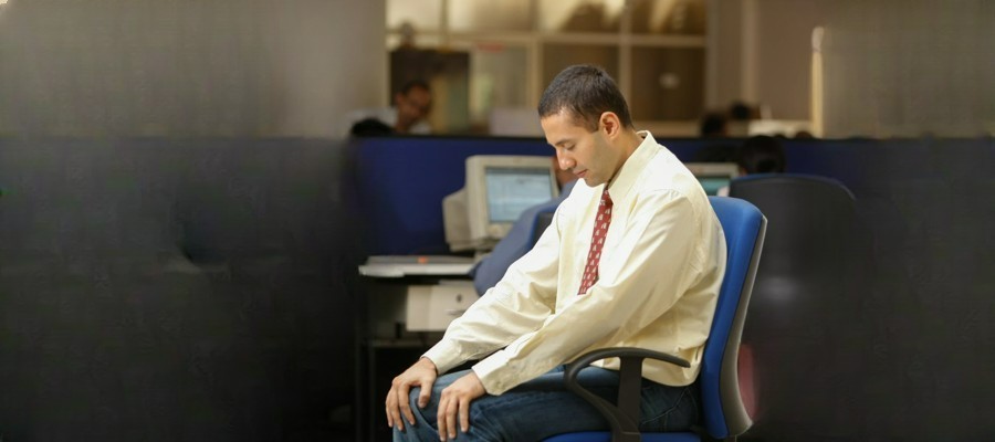 Office Yoga Cow Stretch inline