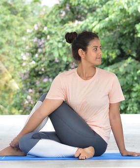 Ardha Matsyendrasana (Sitting Half Spinal Twist)