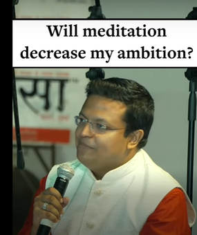 Will Meditation Decrease Your Ambition Shorts