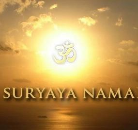 Surya namaskar mantras