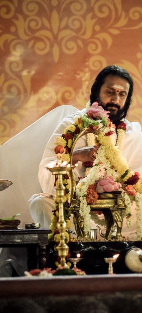 Culture- Spiritual Mantras & Chants - Rudra puja at Yagnashala