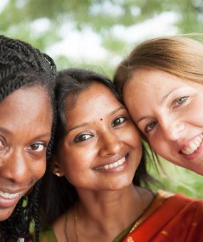 Culture - Smiling diverse ladies