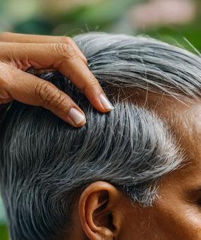 ayurveda remedies on grey hairs featured